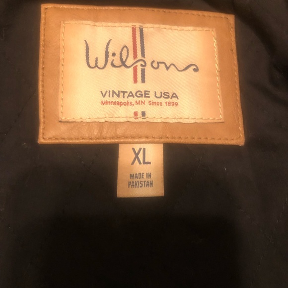 Wilsons Brown Leather Jacket - Picture 2 of 4